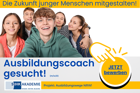 Stellenangebote der SIHK Akademie Die SIHK Akademie sucht Verstärkung für ihr Team.